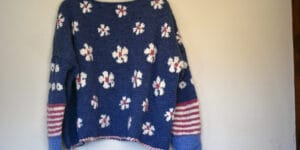 Inicio 7 Suéter tejido a mano